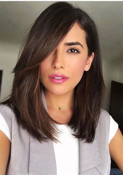 Medium length hairstyles are getting more and more popular among women who want to look stylish and trending. 50 Gorgeous Side Swept Bangs Hairstyles For Every Face Shape