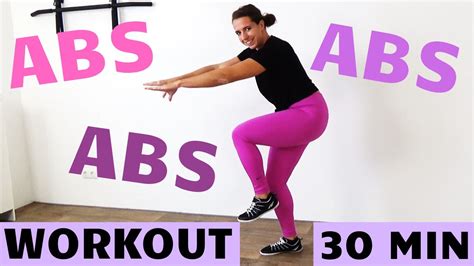 Minute Standing Abs Workout To Flat Your Belly Belly Fat Burning Exercises No Equipment