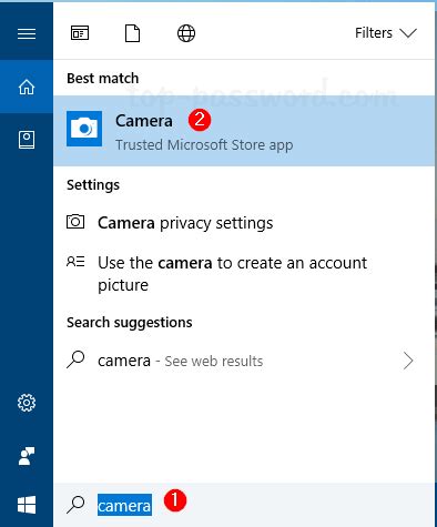 Be it one with more features, an easier interface or a more specialized design, the windows store has a nice collection of options worth considering. 4 Ways to Open the Camera App in Windows 10 | Password ...