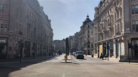 Londons Oxford Street Deserted After Uk One News Page Video