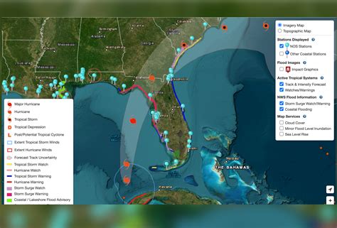 Chart Shows Florida Water Level Change During Hurricane Idalia