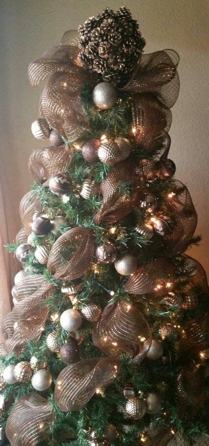My First Mesh Ribbon Christmas Tree Christmas Decorations