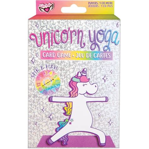 Fashion Angels Unicorn Yoga Card Game Home Hardware