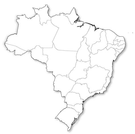 Mapas Do Brasil Para Colorir E Imprimir Pol Tico Capitais Regi Es Clima Relevo