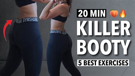 Best Glute Focused Exercises To Grow Your Booty At Home 20 Min