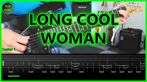The Hollies LONG COOL WOMAN In A Black Dress Electric Guitar Cover Guitar Tutorial Chords