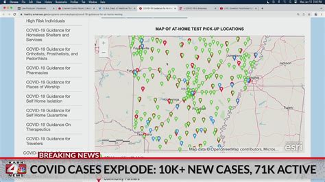 Covid 19 In Arkansas New Active Cases Skyrocket As Arkansans Search