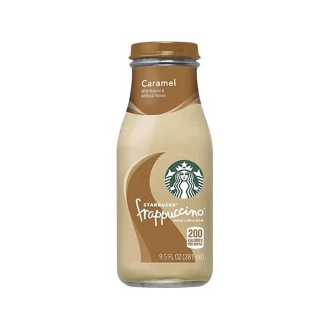 Starbucks Frappuccino Chilled Coffee Drink Caramel Flavor Ml
