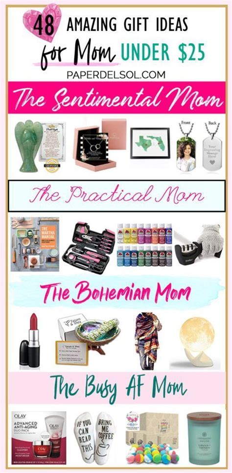 Buy her something she'll love with the help of our christmas gift ideas. 48 Best Gifts For Mom Under $25 - Paper del Sol - tips ...