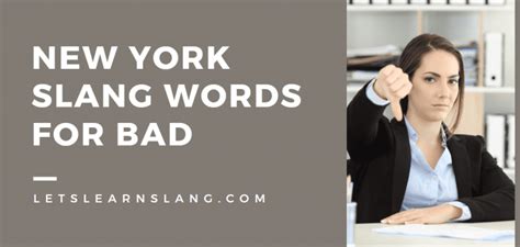 130 New York Slang Words And Meanings The Ultimate 2023 Guide