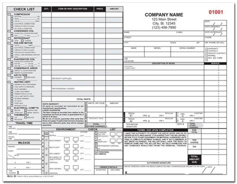 This free work order template offers a printer friendly work order form that is fully customizable for all your work order needs. HVAC Service Order | Custom Print for HVAC | Service order, Design, Construction