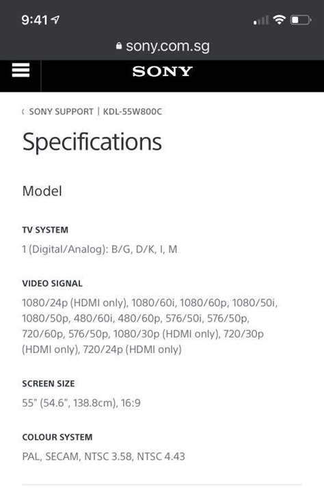 Sony Bravia Kdl W C Class Full Hd Smart Led Tv Home