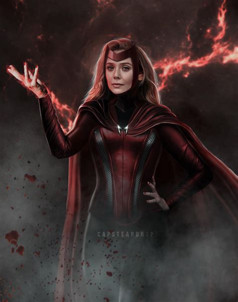 Scarlet Witch Concept Art By Capsteardrop R Marvel