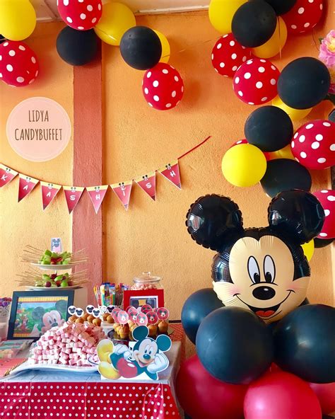 Beautiful Life Mickey Mouse Theme Party