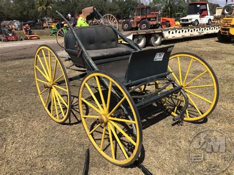 Two Seater Horse Drawn Buggy Jeff Martin Auctioneers Inc