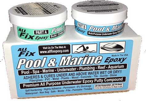 Pool Equipment And Parts Epoxy Putty Swimming Pool Spa Water Underwater