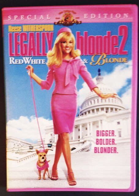 Legally Blonde 2 Dvdspecial Edition 2003 Reese Witherspoon Ebay