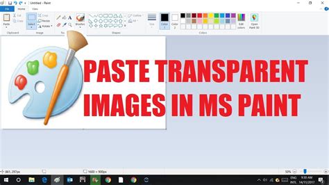 How to make a white background of image transparent in photoshop. Paste Transparent Images In Microsoft Paint (MS Paint ...