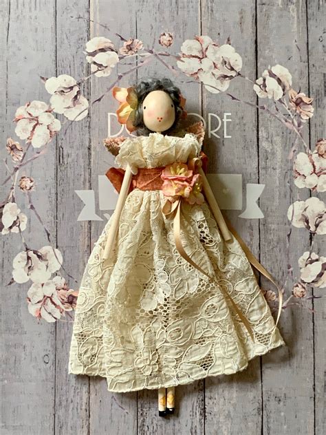 Handmade Vintage Fairy Dollheirloom Dollfairy Doll Etsy Uk