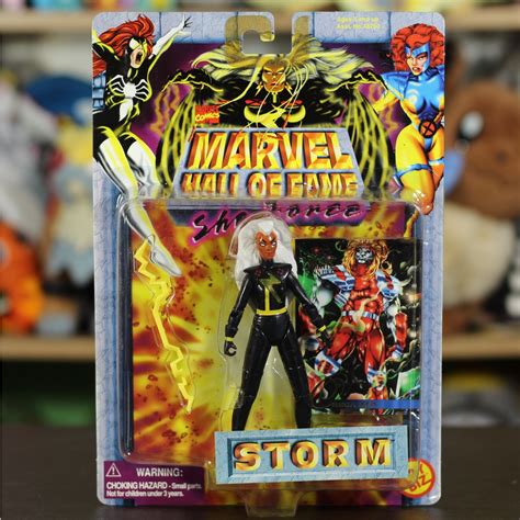 Toy Biz Marvel Hall Of Fame She Force X Men Storm Figure Shopee