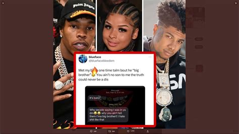 Blueface Leaks Messages Of Lil Baby Texting Chrisean Rock Youtube