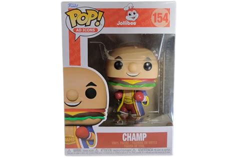 Funko Pop Ad Icons Jollibee Champ Philippines Regional Exclusive