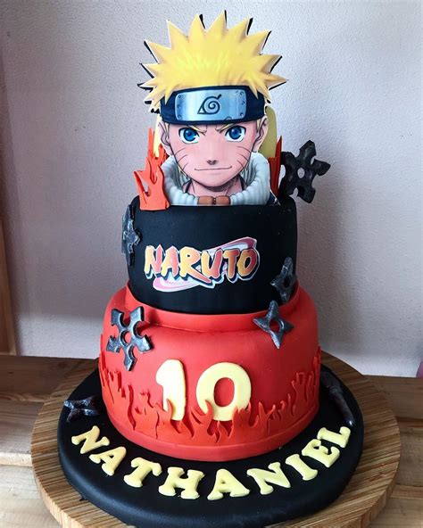 Naruto Cake Anime Cake Naruto Birthday Naruto