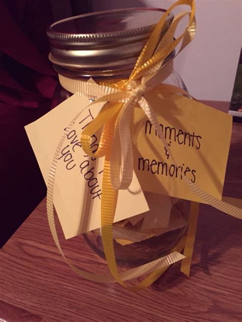 Maybe you would like to learn more about one of these? Homemade anniversary gift! | Homemade anniversary gifts ...