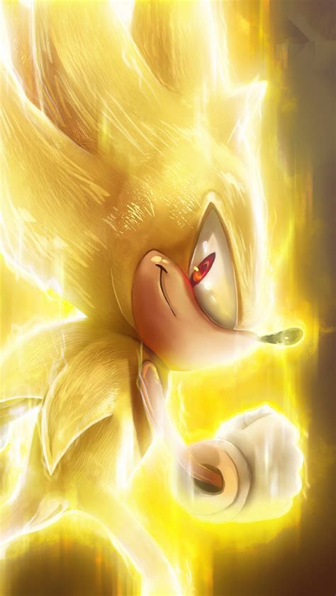 Gold Sonic The Hedgehog 4k