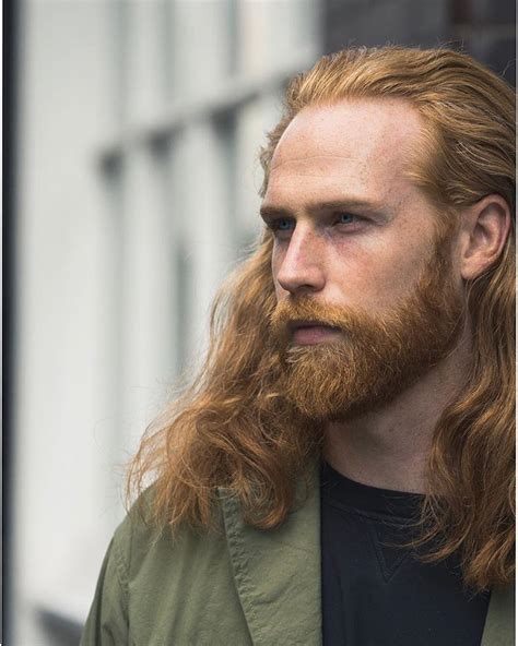 Gwilym C Pugh Gwilymcpugh • Instagram Photos And Videos Ginger Men Ginger Beard Long Hair