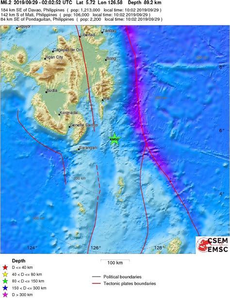 Jul 24, 2021 · earthquake today philippines 2021: Strong M6.4 earthquake, numerous aftershocks near the coast of Mindanao, Philippines