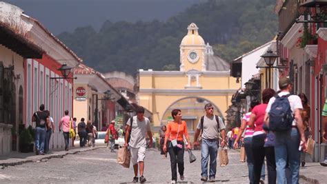 Antigua Guatemalaguatemala2012tourist Industrytourists On The