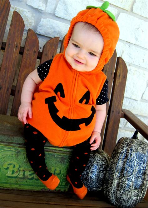Halloween Pumpkin Costume Baby Girl 6 Month Photo Pumpkin Patch