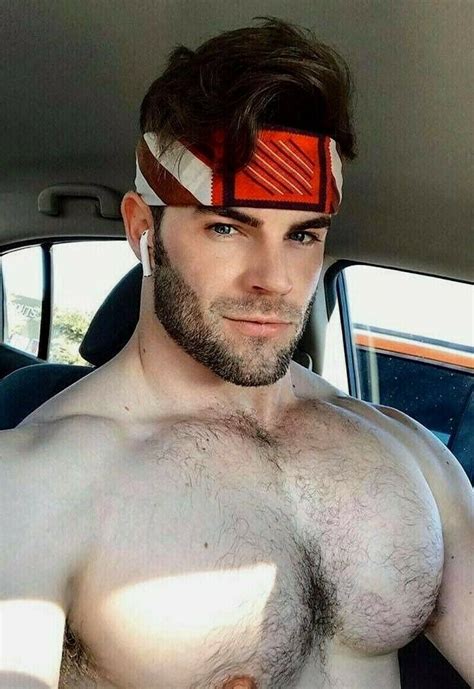 Shirtless Male Muscular Beefcake Shaved Head Pumped Physique Jock Photo Sexiz Pix