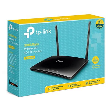 Tp Link Tl Mr6400 300mbps Wireless N 4g Lte Sim Card Router