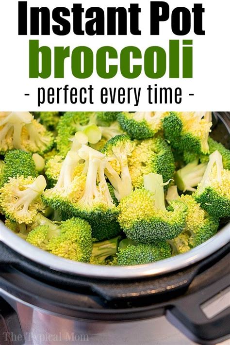 Instant Pot Broccoli Pressure Cooker Ninja Foodi Broccoli Recipe