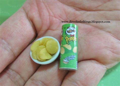 Dollhouse Miniature Pringles Potato Chips By Ilovelittlethings On