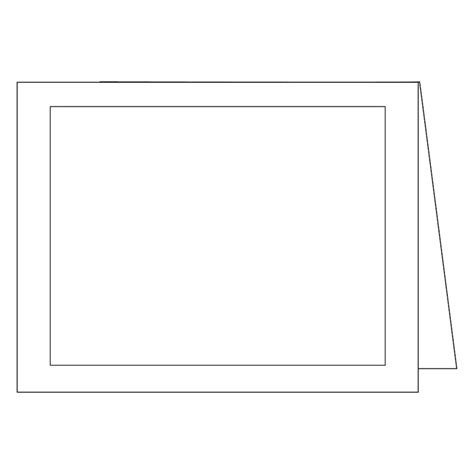 Premium White Panel Blank Note Cards Printable Note Cards Blank
