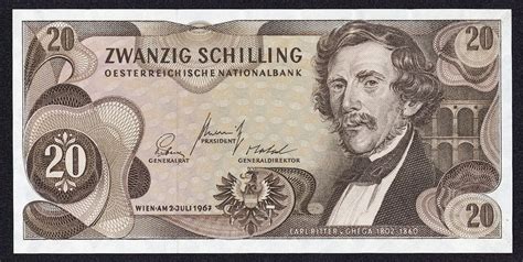 Get the current price of silver on all popular forms of silver bullion we sell. Austria 20 Schilling banknote 1967 Carl Ritter von Ghega|World Banknotes & Coins Pictures | Old ...