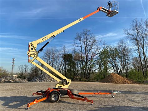 New Jlg T500j Tow Pro Boom Lift 50 Platform Height 500 Lb Capacity