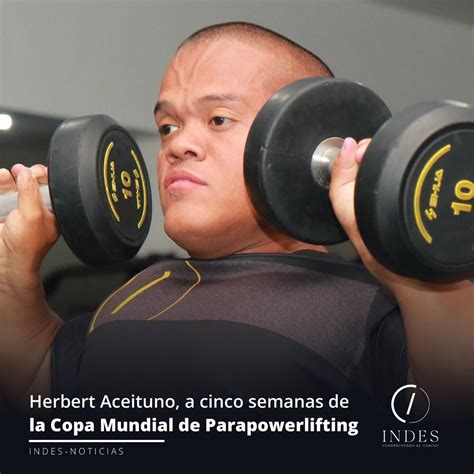 Indes El Salvador On Twitter 🇸🇻🏋🏽 Herbert Aceituno Paratleta Del