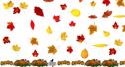 Falling Leaves Animated  600x324 Png Clipart Download