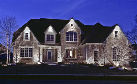 Residential Homes Outdoor Lighting In Chicago Il