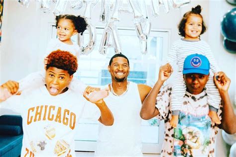 The Sweetest Photos Of Usher And His 4 Kids Usher V Naviyd Sovereign