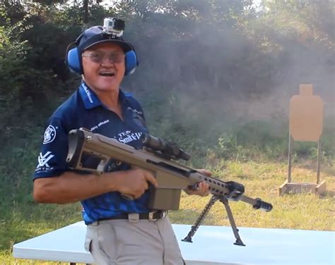 Video Speed Shooter Jerry Miculek Speed Shoots Barrett M107 Six 50