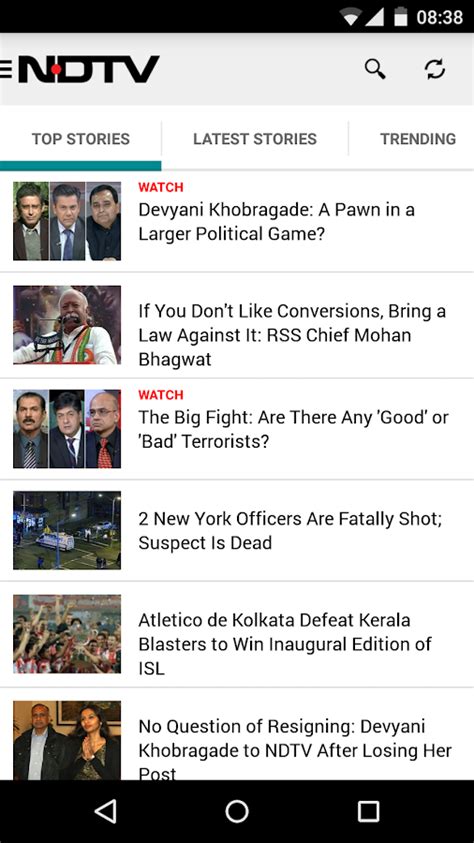 Ndtv News India Screenshot