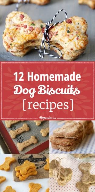 12 Homemade Dog Biscuits Recipes Tip Junkie