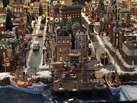 88 Best Images About Christmas Villages By Bill Sheldon On