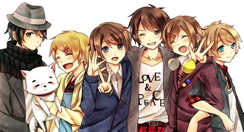 Anime Group Of Friends Circle Of Friends Friend Anime Anime Manga