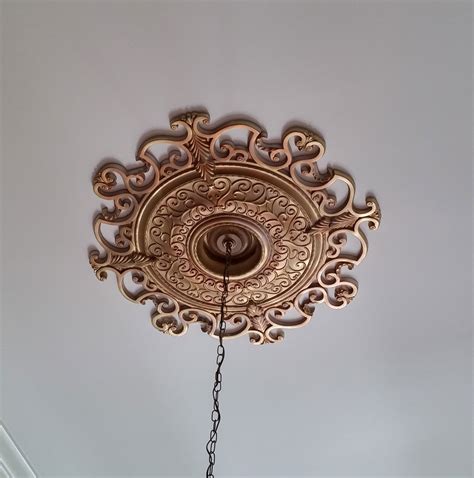 Stunning Ceiling Medallions Project Pictures The Depot Digest